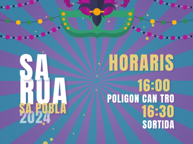 SA RUA 2024 HORARIS SA POBLA