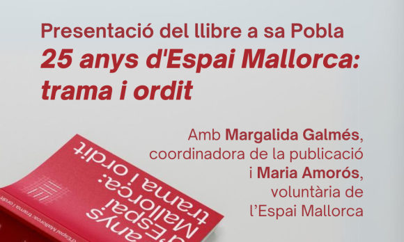 PRESENTACIÓ LLIBRE 25 ANYS D’ESPAI MALLORCA