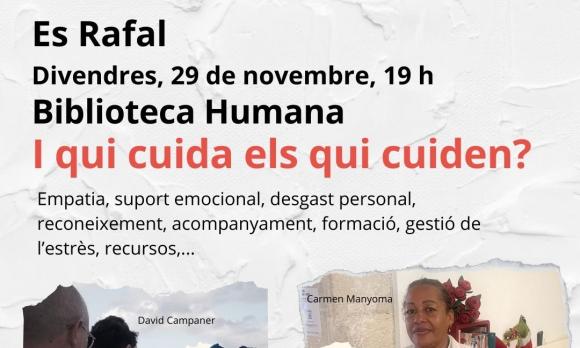 Biblioteca humana «I Qui cuida els que cuiden?