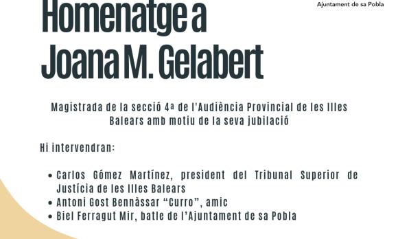 Homenatge a Joana M. Gelabert