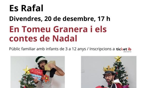 Contacontes "En Tomeu Granera i els contes de Nadal"