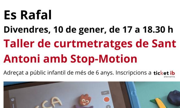 Taller de Curtmetratges Stop-Motion de Sant Antoni