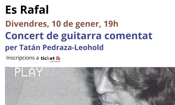 Concert de guitarra comentat amb Tatán Pedreza-Leohold