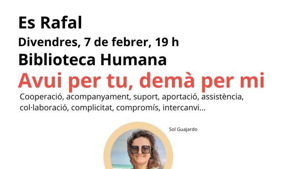 Biblioteca Humana "Avui per tu, demà per mi"
