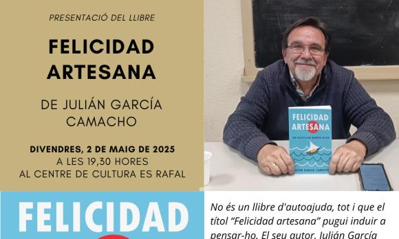 Presentació del llibre "Felicidad Artesana" amb Julian Garcia Camacho