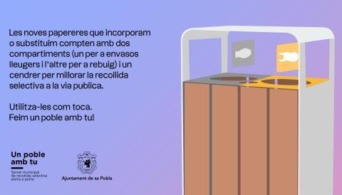 Ampliació i substitució de la flota de papereres