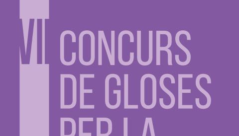 VII CONCURS DE GLOSES PER LA IGUALTAT