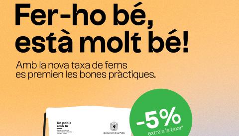 Bonificació taxa residus