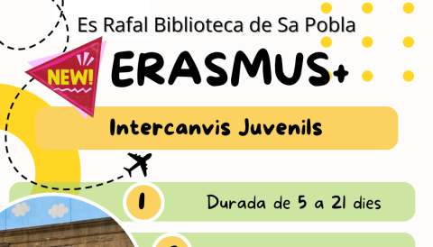 La Biblioteca de Sa Pobla estrena projecte europeu!