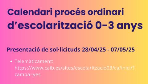 Proces ordinari escolarització